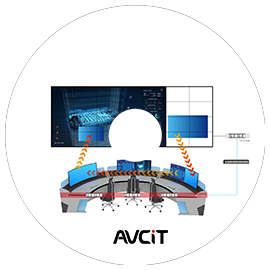 任意坐席一鍵推送上屏場(chǎng)景軟件