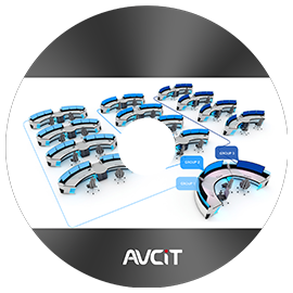 任意坐席自定義分組分權(quán)限管理場(chǎng)景軟件